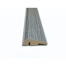 (0.9m, Texas Grey Oak) Solid Laminate/Wood Floor MDF Threshold Strip End Profile