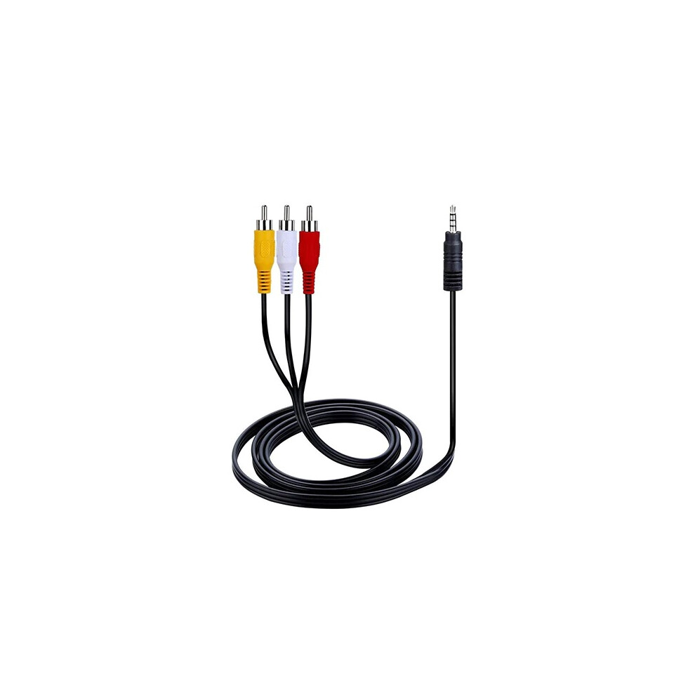 AV TV Cable Lead For Panasonic NV-GS50 NV-GS55 NV-GS60 NV-GS65 Camcorder