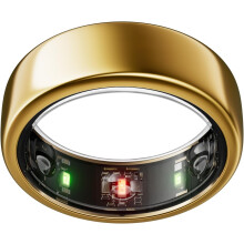 (7, Gold) Ring Gen3 Heritage - Silver - Size 8 - Smart Ring  - Sleep Tracking Wearable - Heart Rate - Fitness Tracker