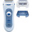 Braun Silk-épil 5 Lady Shaver, 3-in-1 Electric Shaver, Trimmer and Exfoliation System, Wet & Dry, 5-160, Blue 1