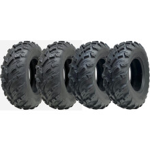25x10.00-12 & 25x8.00-12 ATV Tyres 4ply P3080 OBOR Pinacle Road Legal (Set of 4)