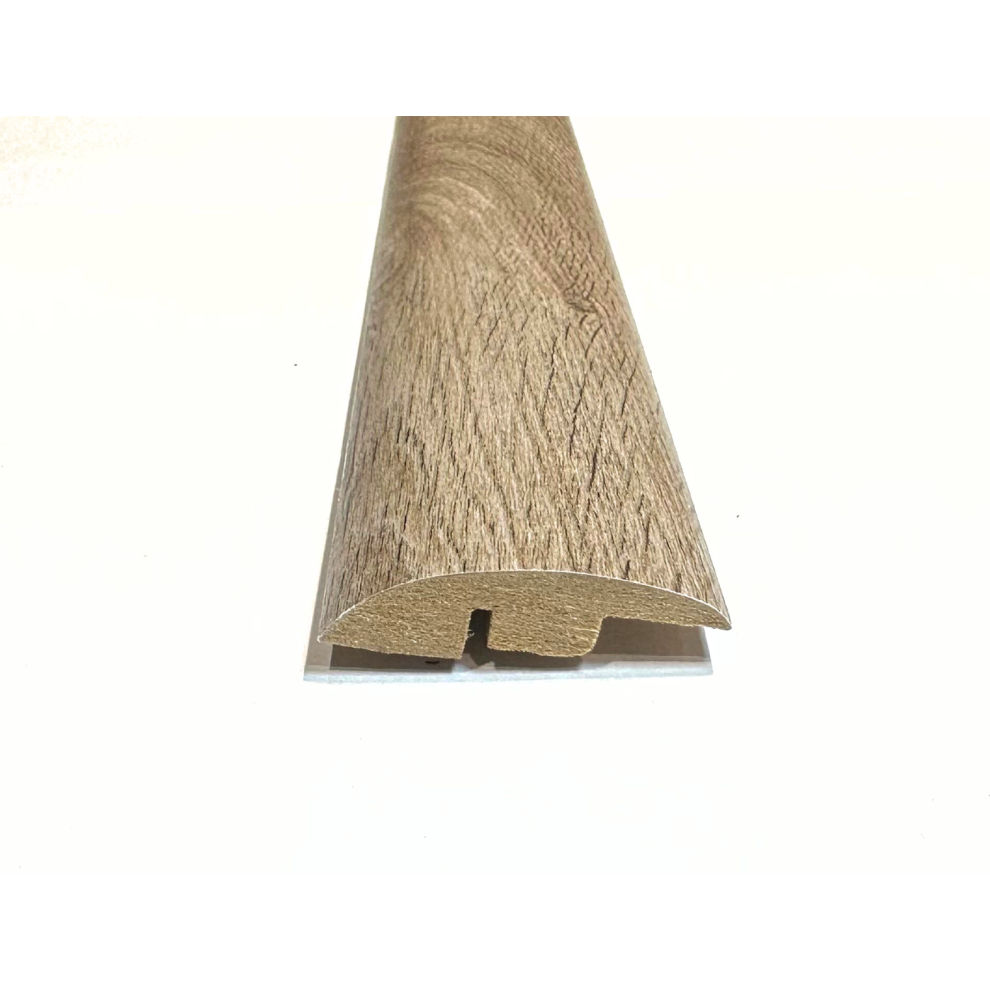 (2.4M, Mississipi Oak) Laminate/Wood Floor Mdf Threshold Strip Ramp Profile 5056524014134
