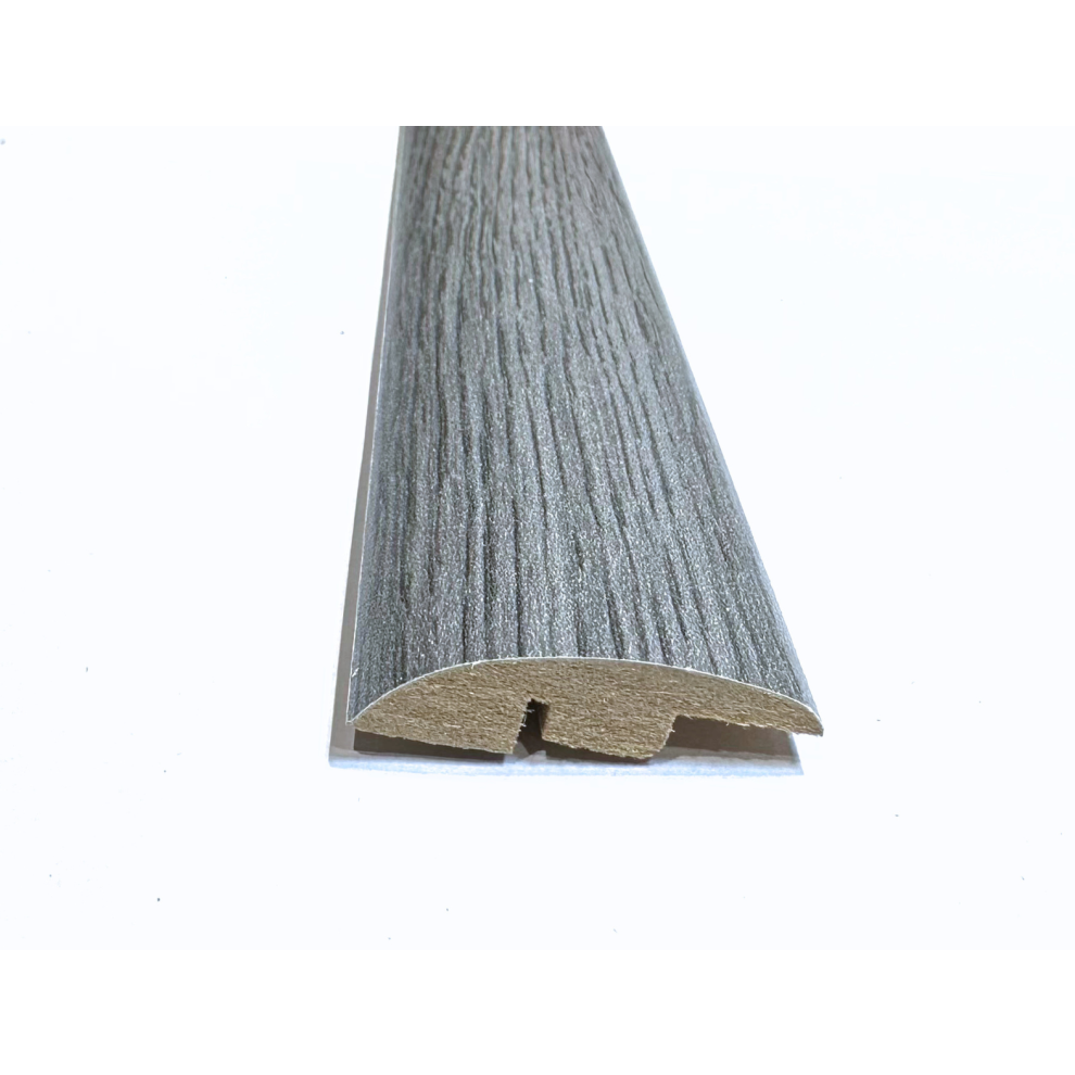 Photos - Area Rug Laminate/Wood Floor MDF Threshold Strip Ramp Profile(2.4m, Texas Grey Oak)