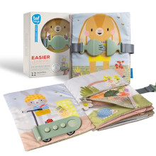 Taf Toys Montessori Toys for 1 2 3 Year Old Activity Book Preschool Learning Activities for Toddlers. Busy Board Sensory & Fine Motor Skills wi