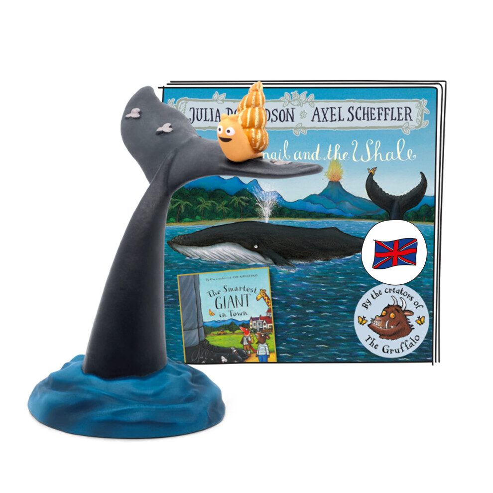 Tonies Audio Character For Toniebox: The Snail And The Whale & The Smartest Giant In Town - 54 Min Of Stories And Songs