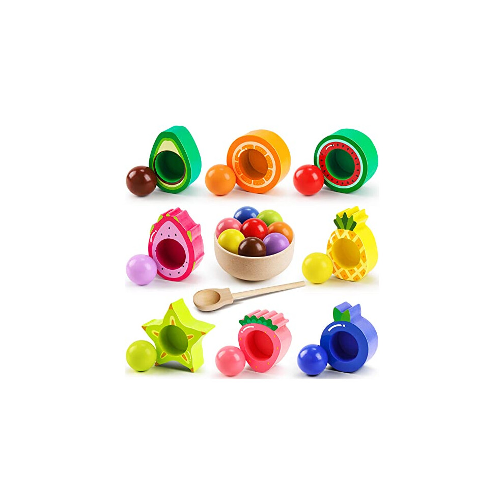Seagoal Montessori Toys For 1 2 3 Year Olds | Colour Sorting Toys For Toddlers | Baby Toddler Toys 2 Years Boys Girls | Ball In
