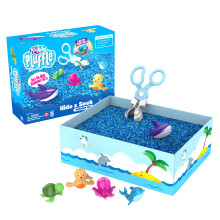 Learning Resources EI-1946 Animal Playfoam Pluffle Ocean Set, Tuff Tray Activity, Indoor Messy Play Kit, Developmental