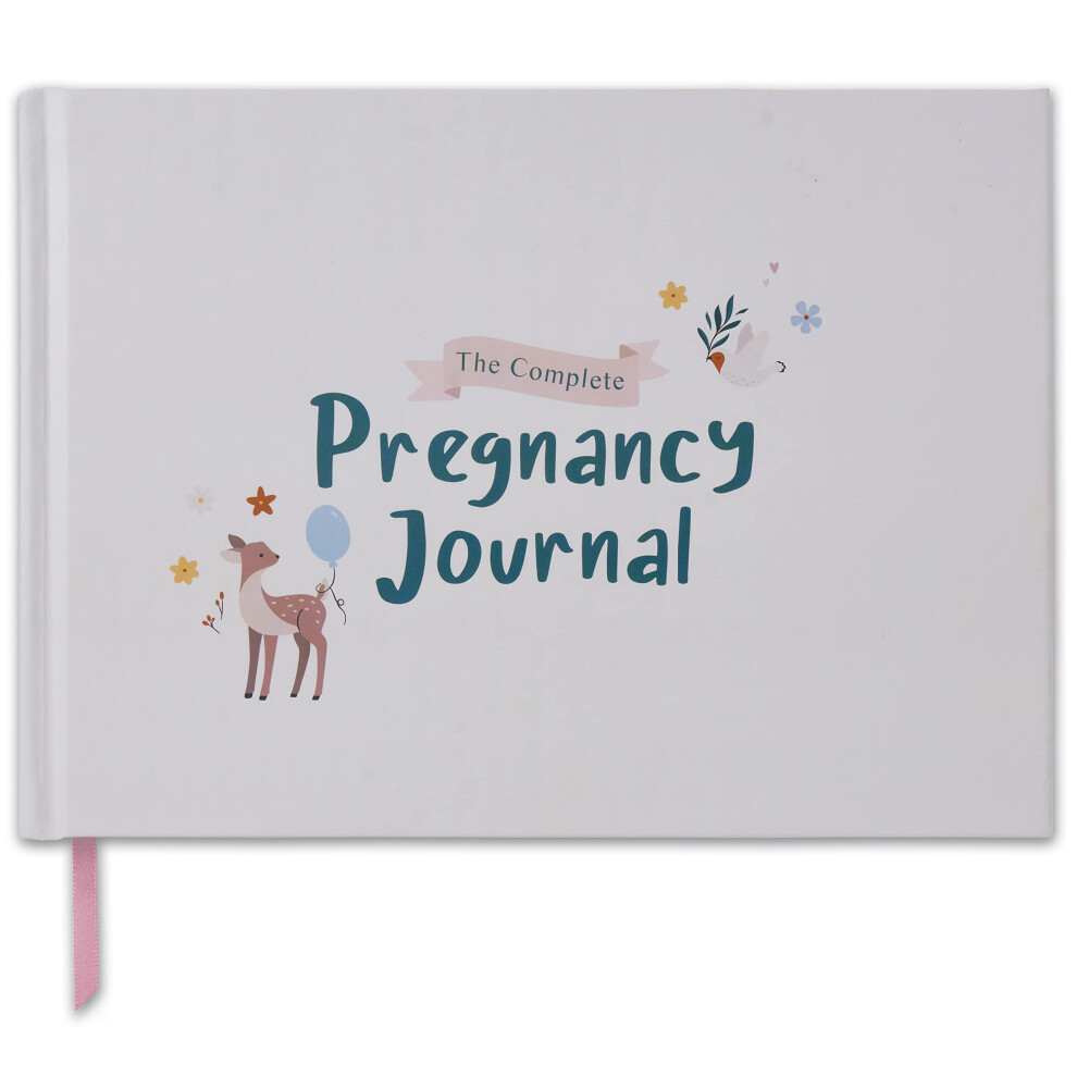 Pregnancy Journal And Memory Book Gift – Pregnancy Diary For Expecting New Mums - Includes Calendar, Scrapbook, Bibi & Beau