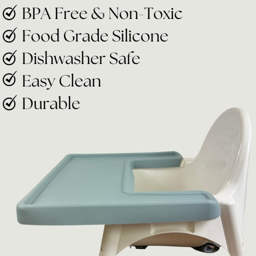High Chair Baby Mat Tray Made For IKEA ANTILOP BPA Free Accessories