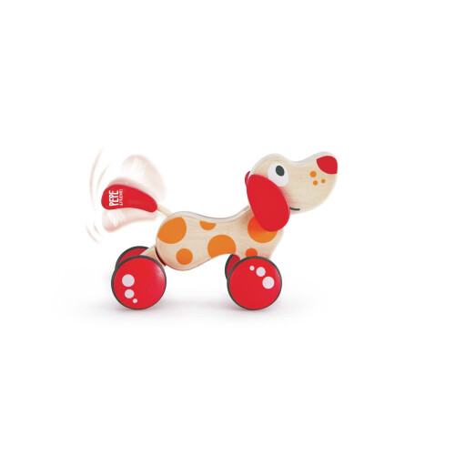 Kävelevä pentu - Hape - Pentu - Punainen - Beige - Ulkona 2