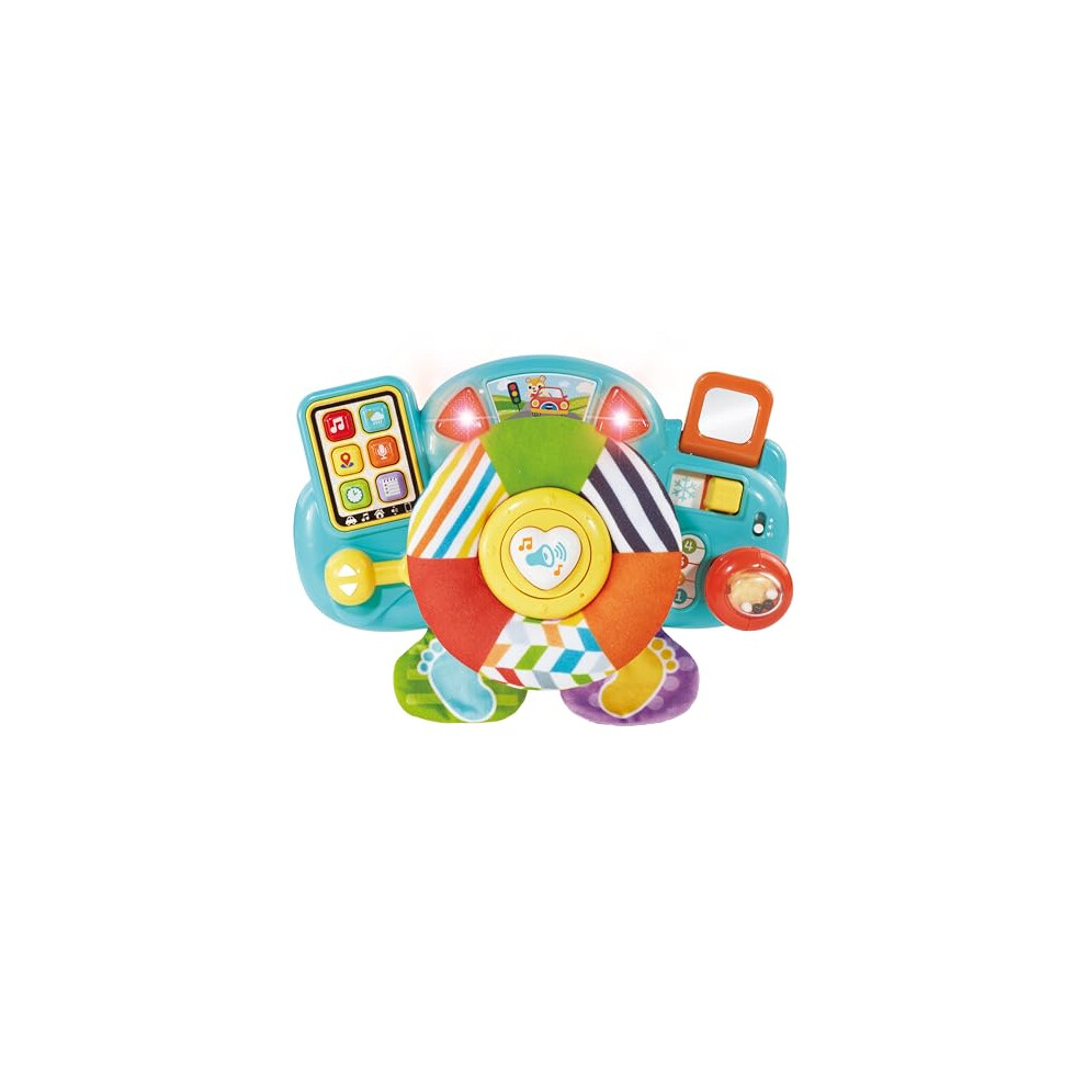 Vtech Baby Beep Beep Baby Driver, Steering Wheel Toy With Activities, Songs & Phrases, 6 Interactive Buttons, Manipulative