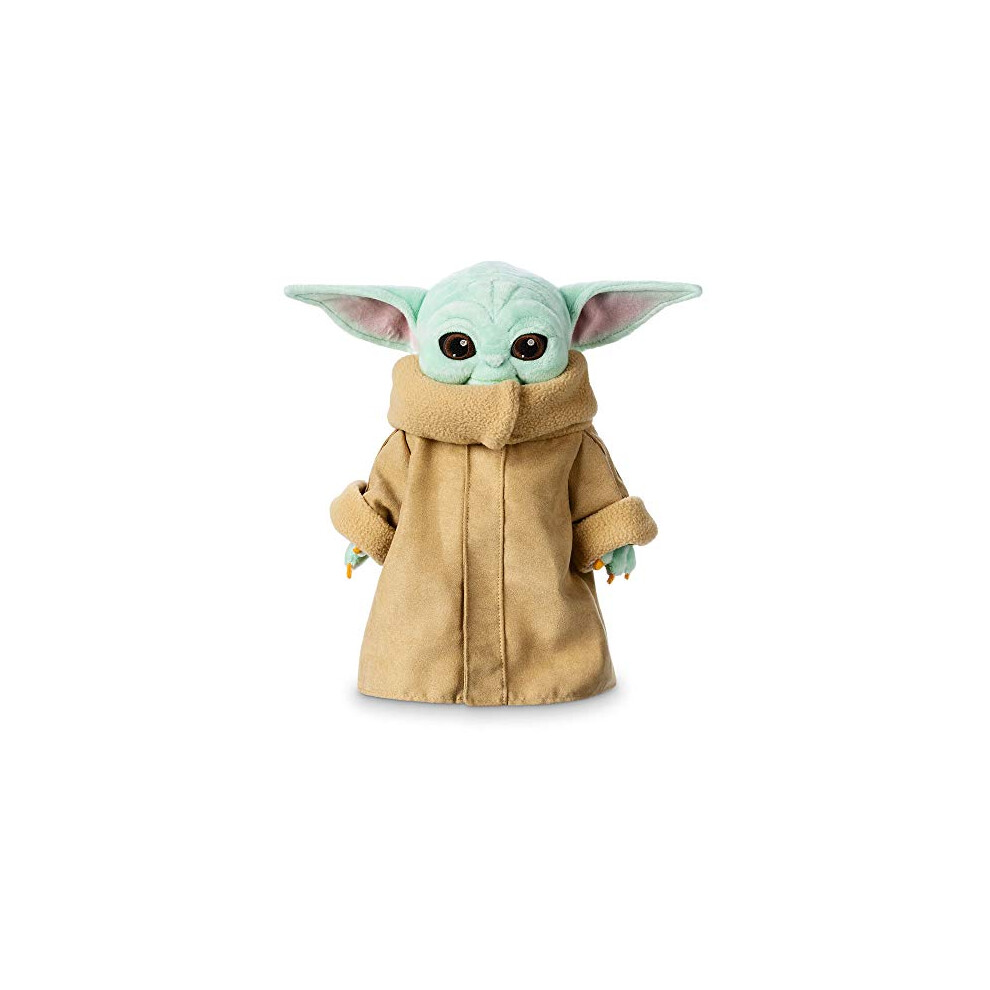 Official Grogu Small Soft Toy for Kids, Star Wars: The Mandalorian, Baby Yoda, 25cm/9â, Plush Character Figure with