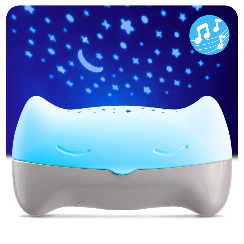 Ben White & Grey Benbat Hooty Projector Night Light - Image 5