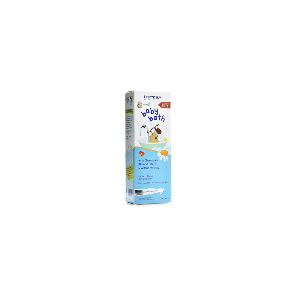 F Frezyderm Dermoceuticals Frezyderm Baby Bath Pn: B01kxv6x88