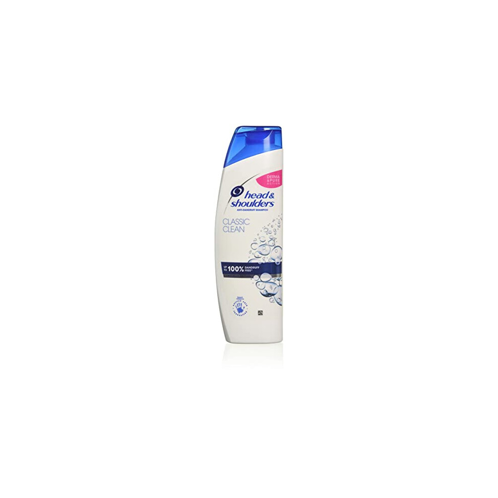 Head & Shoulders Classic Clean Dandruff Shampoo, Pack Of 6 ( 6 X 250 Ml), Clinically Proven Deep Clean, Uk #1 Shampoo