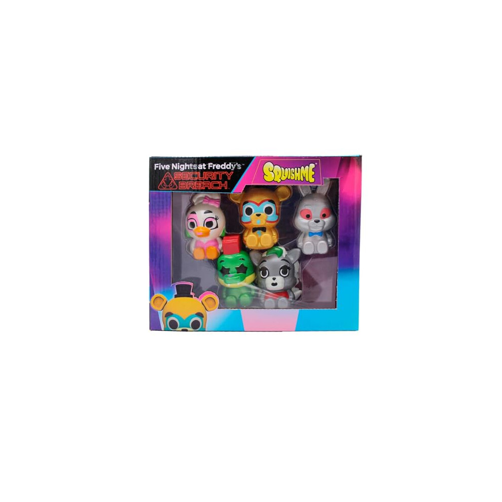 Five Nights At Freddys 5 Piece SquishMe Collectors Box