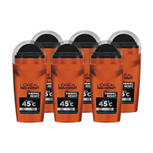 L'Oréal Men Expert Thermic Resist 48H Anti-Perspirant Deodorant 50 ml Pack of 6, Model 3600522711902