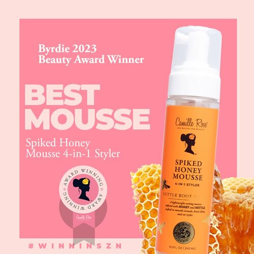 Camille Rose, Mousse au Miel Épicé Styler 4 en 1, 8 fl oz (240 ml) 1
