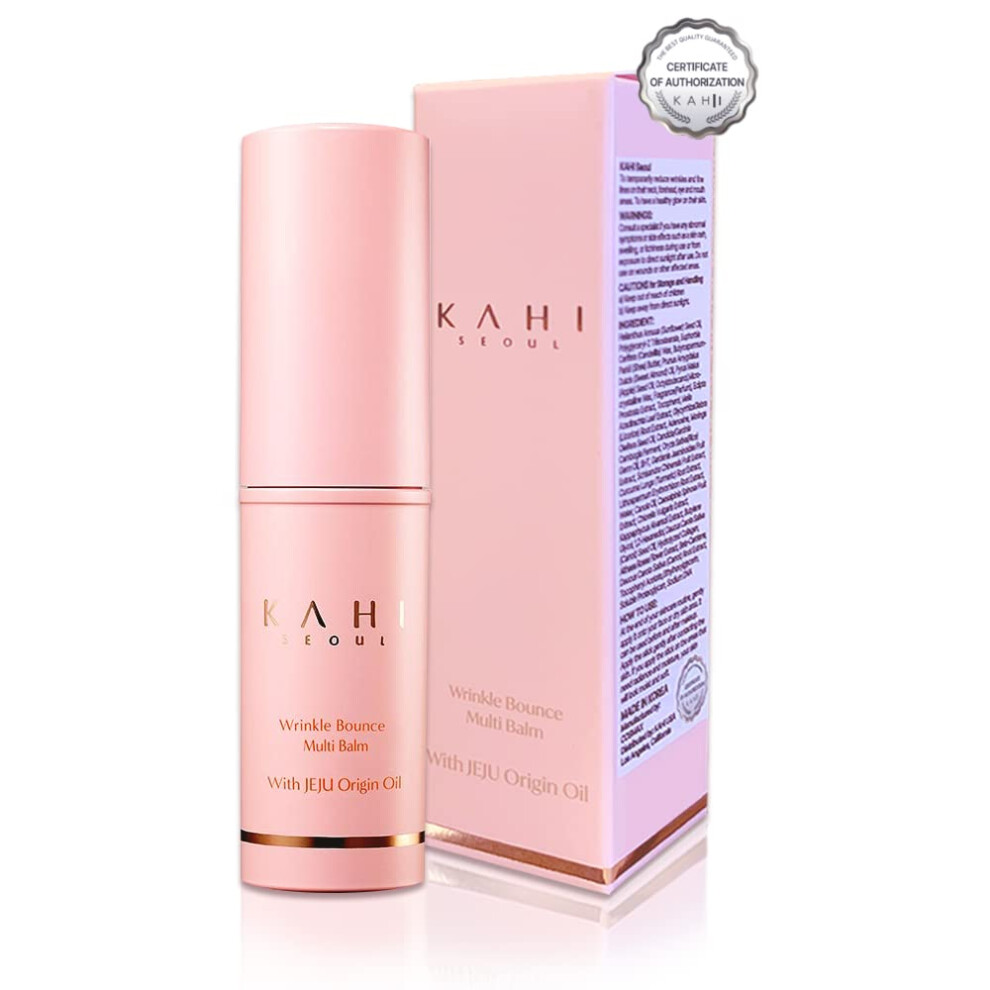 [KAHI] Wrinkle Bounce Multi Balm with Jeju Origin Oil 9g - Korean Cosmetics, K-Beauty
