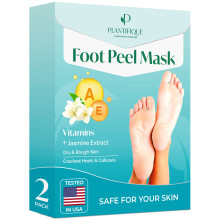 Foot Peel Mask Foot Mask Dermatologically Tested Repair Heels & Removes Dry Dead Skin for Soft Baby Feet - Exfoliating