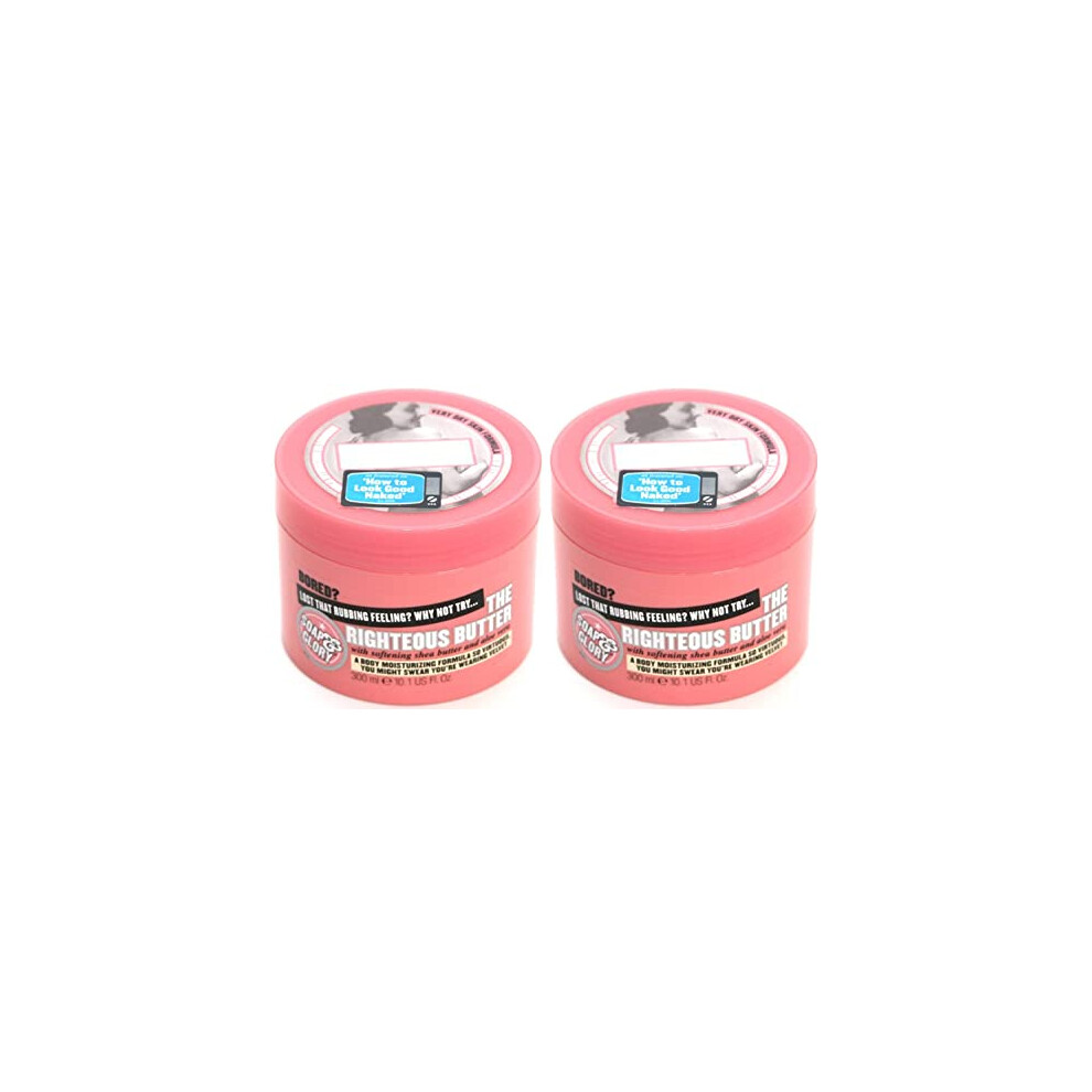 Soap And Glory The Righteous Butter Body Butter 300ml (Pack Qty 2)