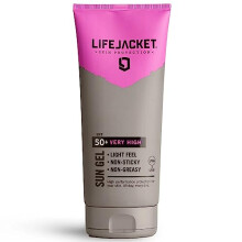 SPF 50 UVA, UVA 5* Sun Protection Gel for Face + Body. Lightweight, Non-greasy, Water resistant, Cruelty free,