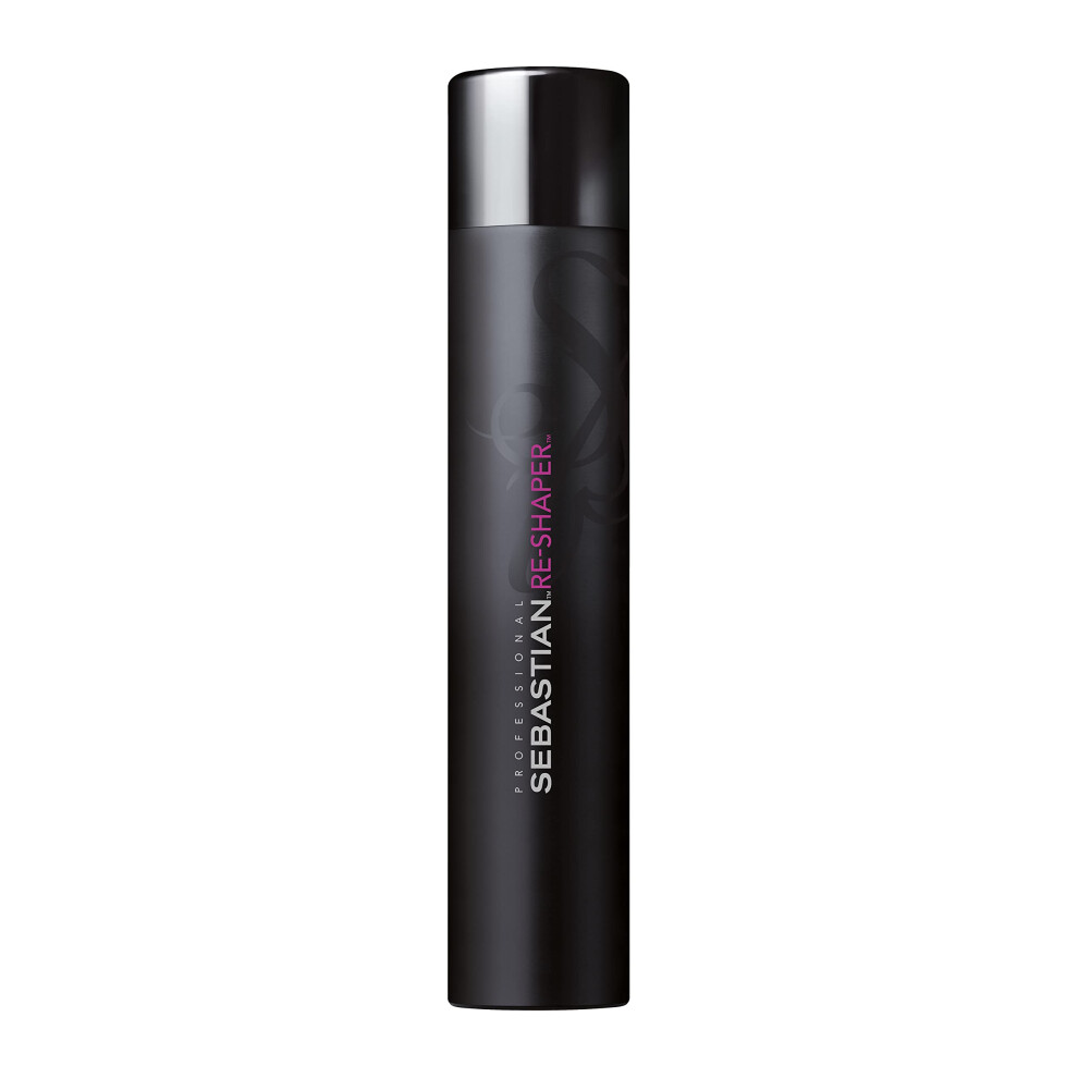Sebastian Professional Re-Shaper Brushable Strong Hold Hairspray With Long-Lasting Hold And Touchable Feel, 400Ml