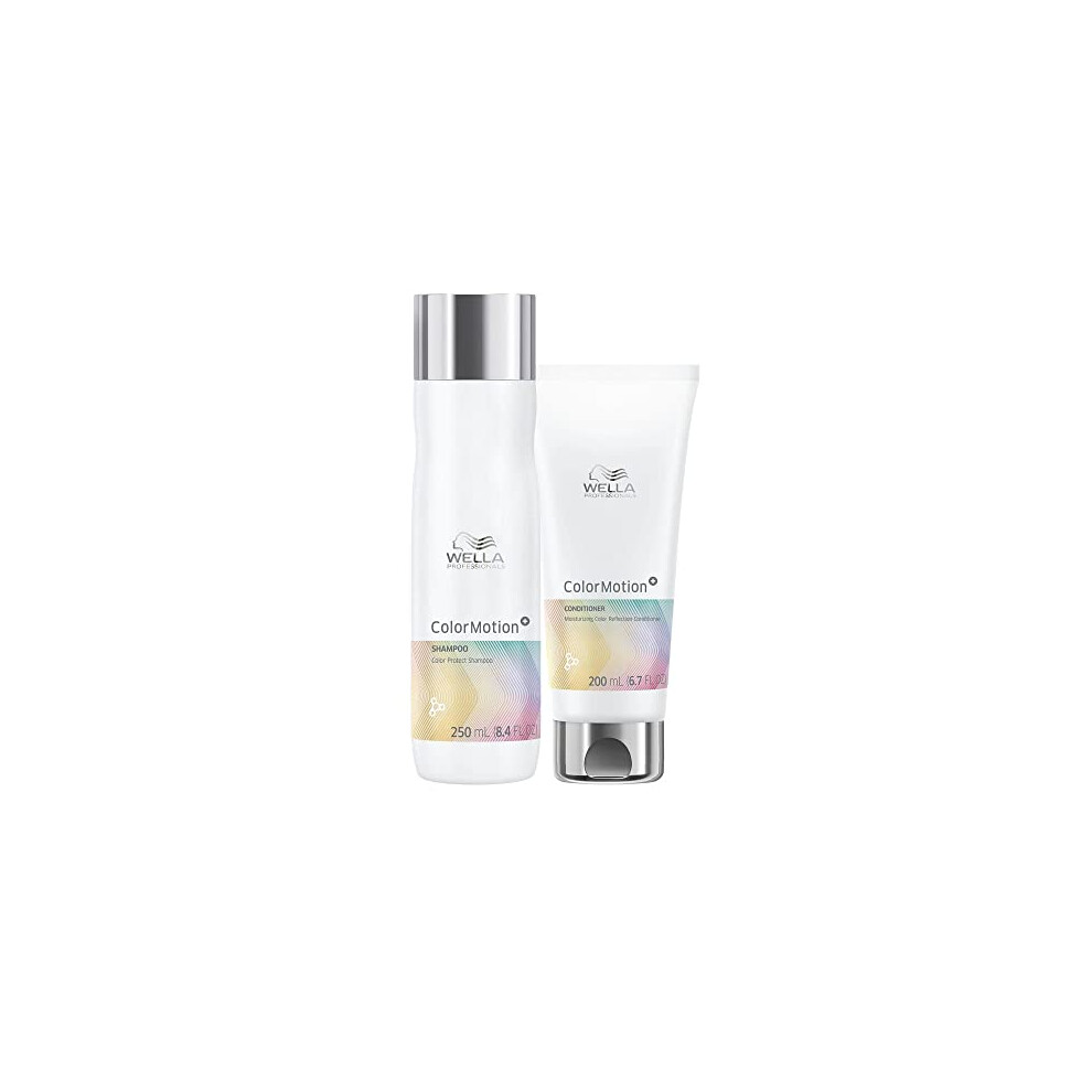 Wella Colormotion + Protection Shampoo 250 Ml And Conditioner 200 Ml
