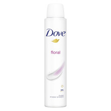 Floral Anti-perspirant Deodorant Spray pack of 6 with ¼ moisturising cream for 48 hours of protection 200