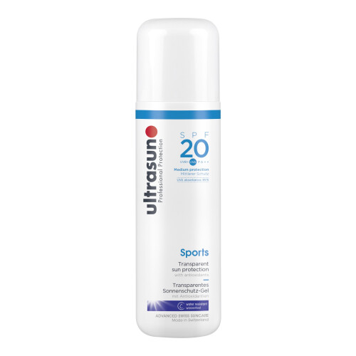 ultrasun Transparent Sports Gel SPF20 200ml