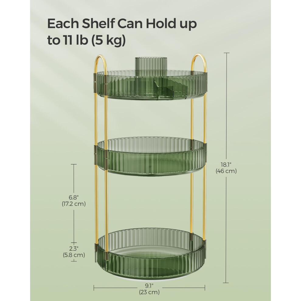 makeup-organiser-rotating--3-tier-round-skincare-organiser--customisable--toiletries-cosmetics-organiser--gift--pale