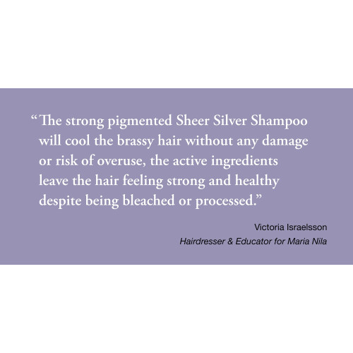 Maria Nila Sheer Silver shampooing 350ml 1