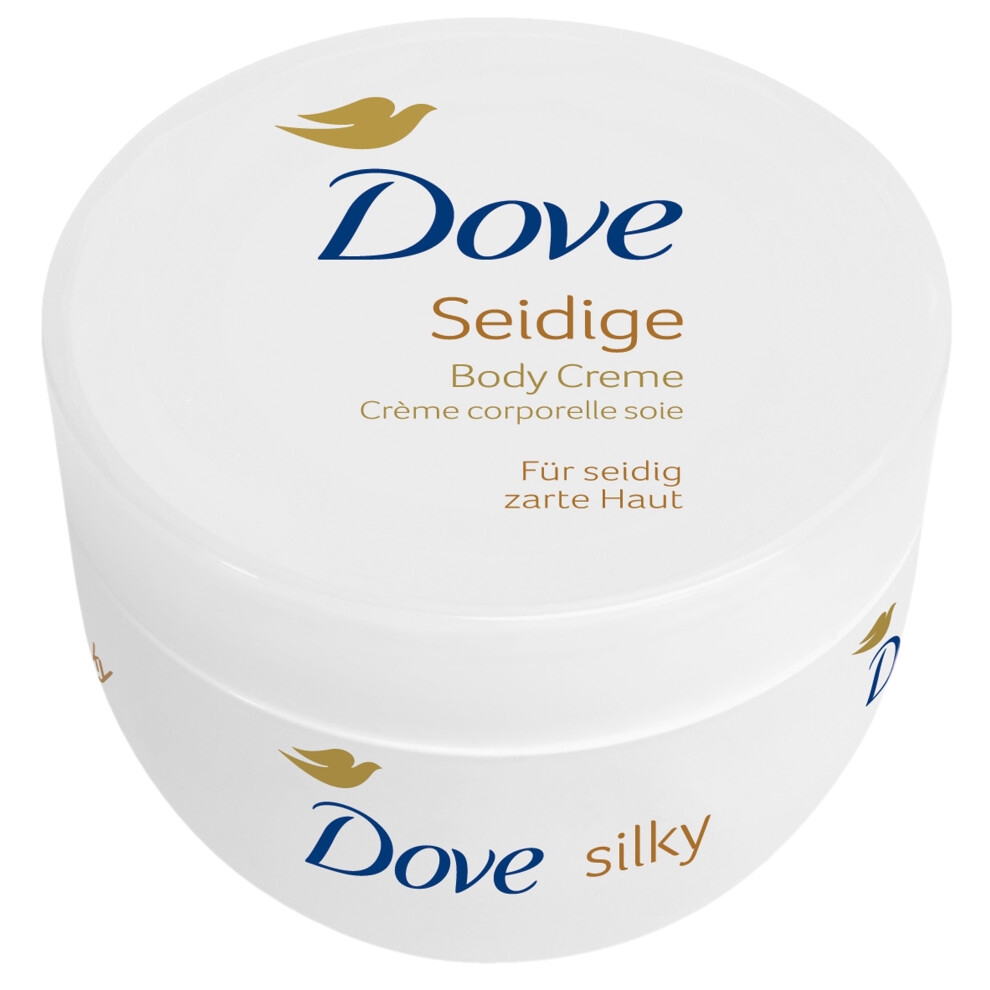 Dove Body Silk Body Cream For Dry Skin 300 Ml Pack Of 4