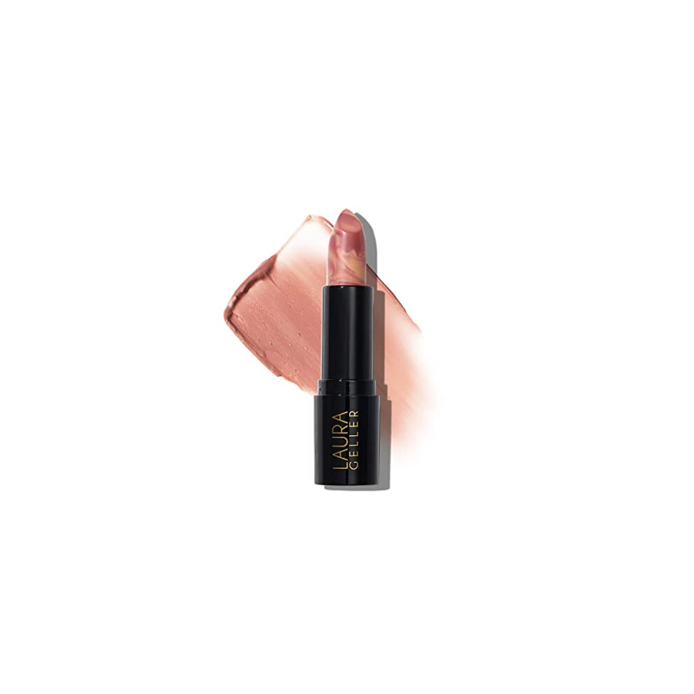 LAURA GELLER NEW YORK Italian Marble Sheer Lipstick - Berry Banana - Hydrating & Lightweight - Vitamin E & Caster Seed