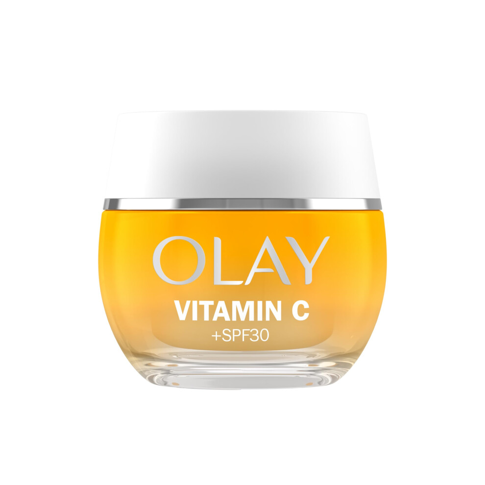 New Olay Vitamin C Face Moisturiser Day Spf 30, Skincare With Niacinamide 99% Purity Brightening Skin Care: Anti-Dark Spot Cream