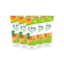 ST.IVES-918692 St Ives Fresh Skin Apricot Face Scrub 150ml - Exfoliating Walnut Shell Powder