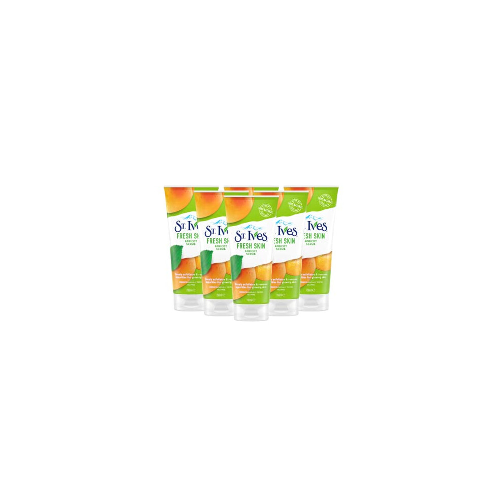 St Ives 150ml Fresh Skin Apricot Face Scrub (6 Pack)