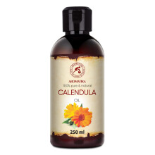 Calendula Olie 250 ml - Extract van Calendula Officinalis - Amandelolie Basis - 100% Puur & Natuur