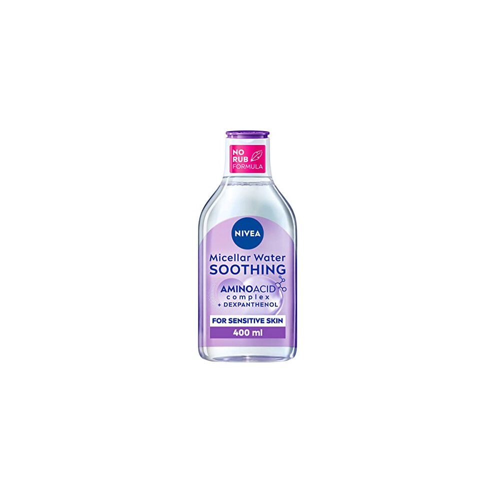 Micellar Water Soothing, Fragrance Free Eye Makeup Remover, Micellar Cleansing Water for Sensitive Skin, Gentle Skin