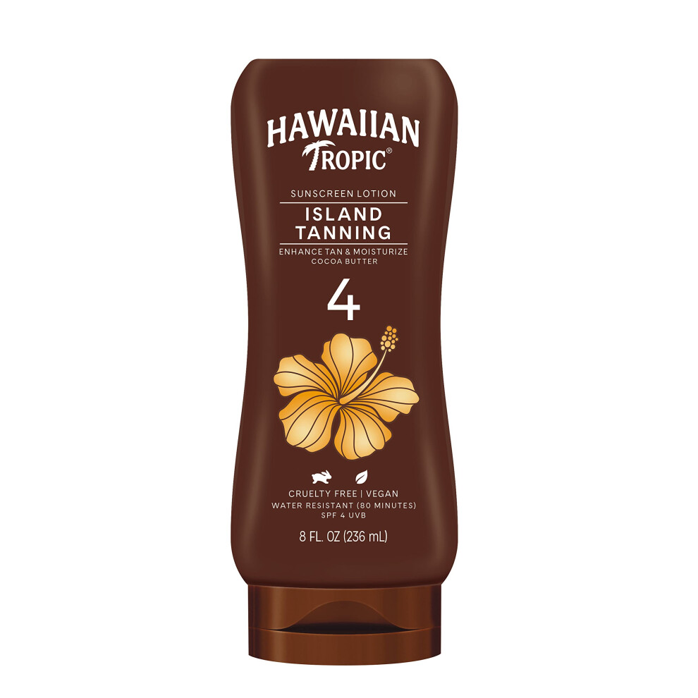 Hawaiian Tropic Tanning Lotion Spf#4 235 Ml