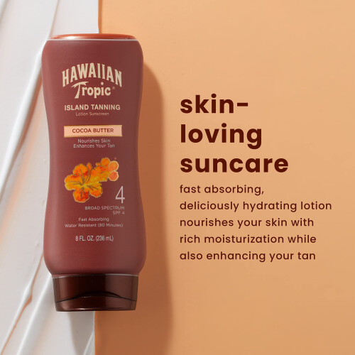 Hawaiian Tropic Tanning Lotion SPF#4 235 ml 2