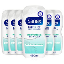 BiomeProtect Moisturising Bath Foam 450ml Pack of 6, Gently Cleanses Skin, Microbiome Skincare Body Wash (6x450ml)