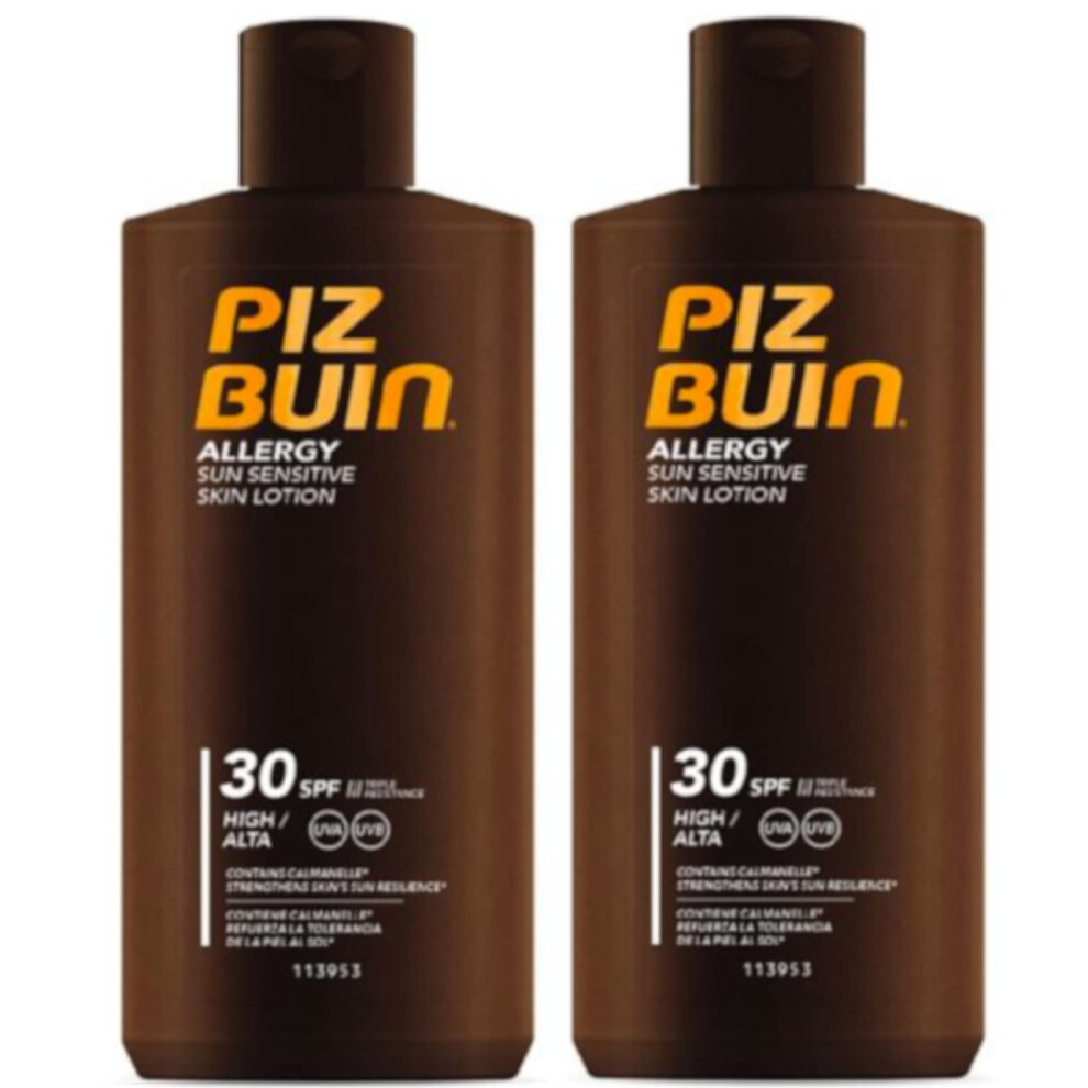 Allergy Sun Lotion Spf 30 (2 Pack) 2 X 200Ml Each Prevent Prickly Heat