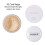 Phoera Foundation Full Coverage Makeup Set - Includes Nude & Buff Beige 30ml Matte Foundation, 6ml Face Primer & Cool 6