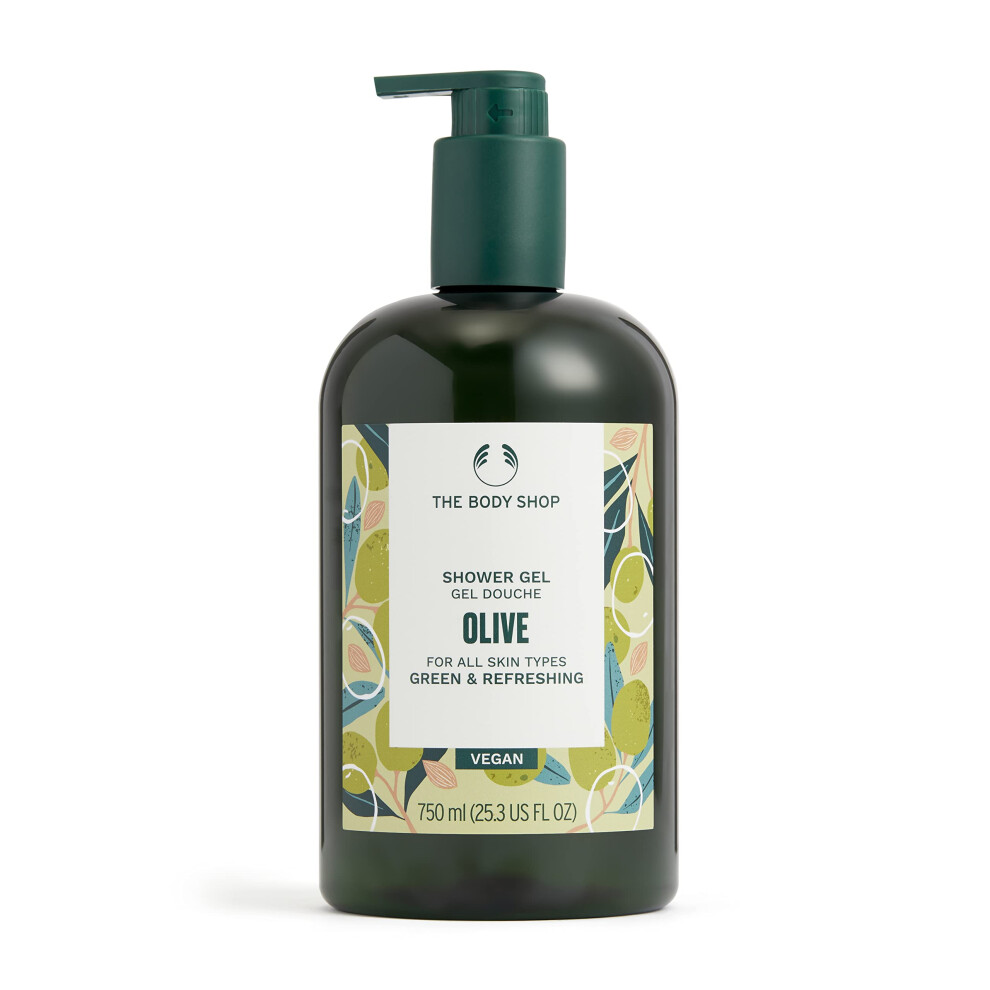 Shower Gel 750ml Olive (Vegan)