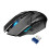 TeckNet Wireless Gaming Mouse 2.4G Optical USB Computer Mice, 8 Buttons, 4800DPI Nano Receiver for Win11, Win10, Win8, Win7, 1