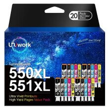 550XL 551XL Compatible Ink Cartridge Replacement for Canon PGI 550XL CLI 551XL Pixma iP7250 MG5650 MX925 iX6850 MG5550