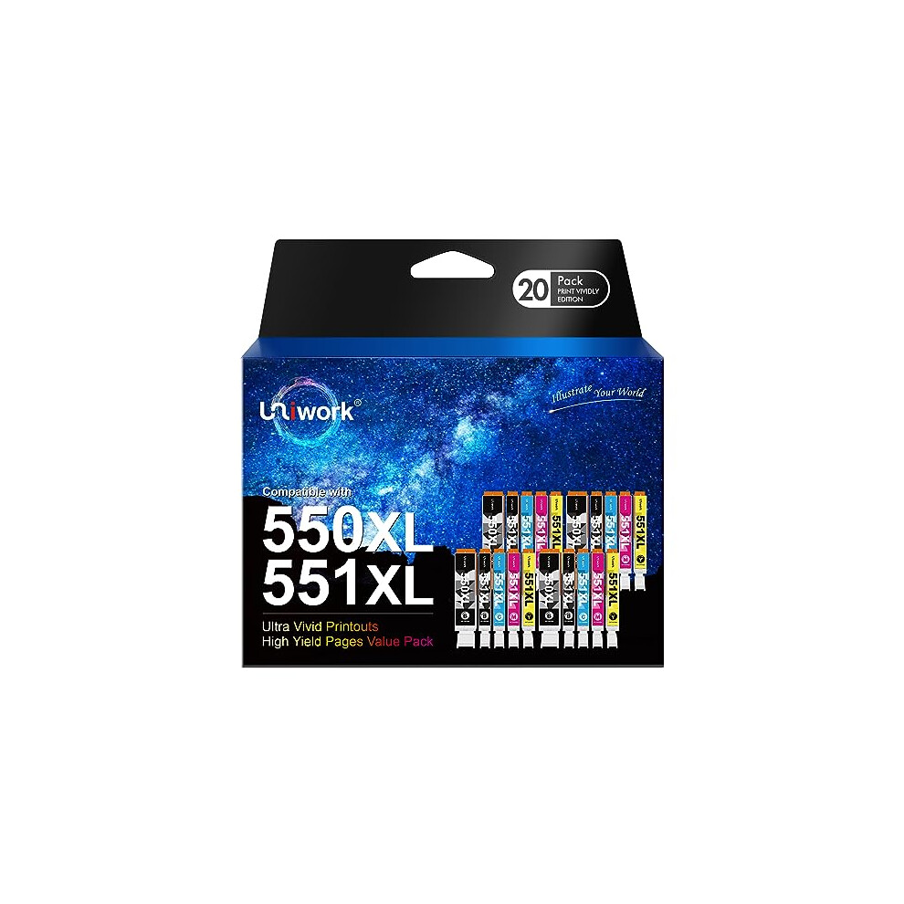 550Xl 551XL Compatible Ink Cartridge Replacement For Canon Pgi 550XL Cli 551XL Pixma Ip7250 Mg5650 Mx925 Ix6850 Mg5550 785648282901