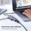 UGREEN USB-C Hub na 3x USB-A Hub a RJ45 Ethernet adaptér 9
