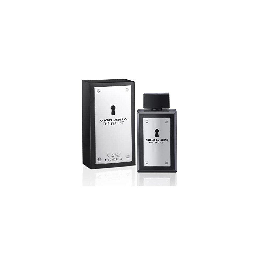 Banderas Perfumes - The Secret - Eau de Toilette for Men - Long Lasting - Elegant, Sexy and Masculine Fragance - Fruity